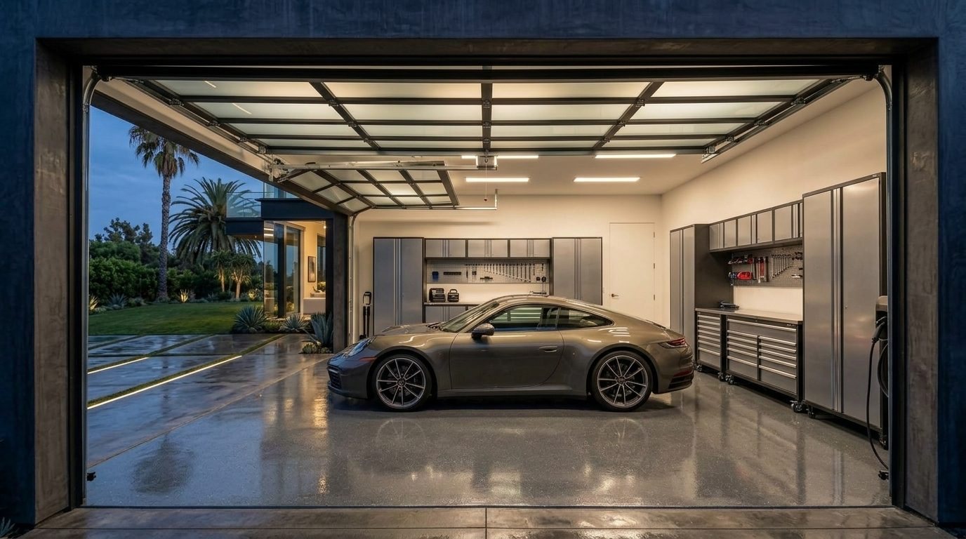 Nora Garage Door Installation Precision Mechanical Workshop in Hunts Point, WA